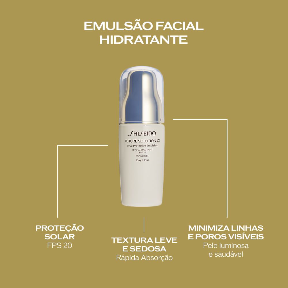 Emulsão Shiseido LX Total Protective FPS20 | Shiseido - SHISEIDO
